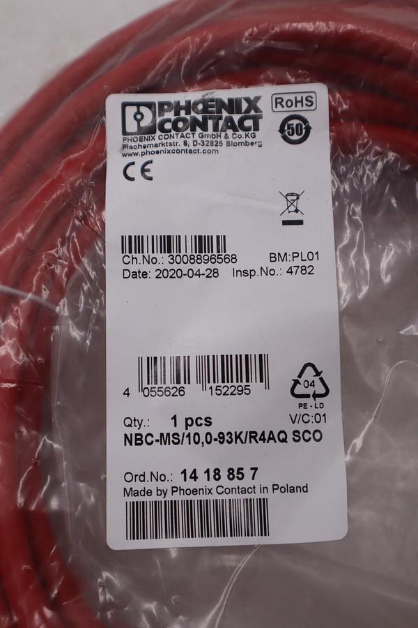 Used PHOENIX CONTACT NBC-MSD/10,0-93K/R4AC SCO / NBCMSD10093KR4ACSCO STK 4903