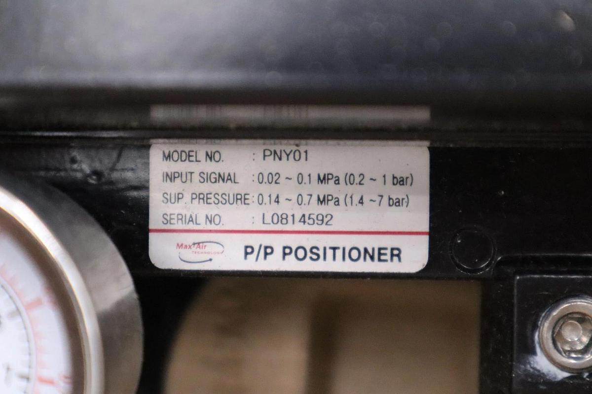 Used NIB MAX AIR PNYO1 PNY01 PNEUMATIC-PNEUMATIC VALVE POSITIONER STOCK H1858