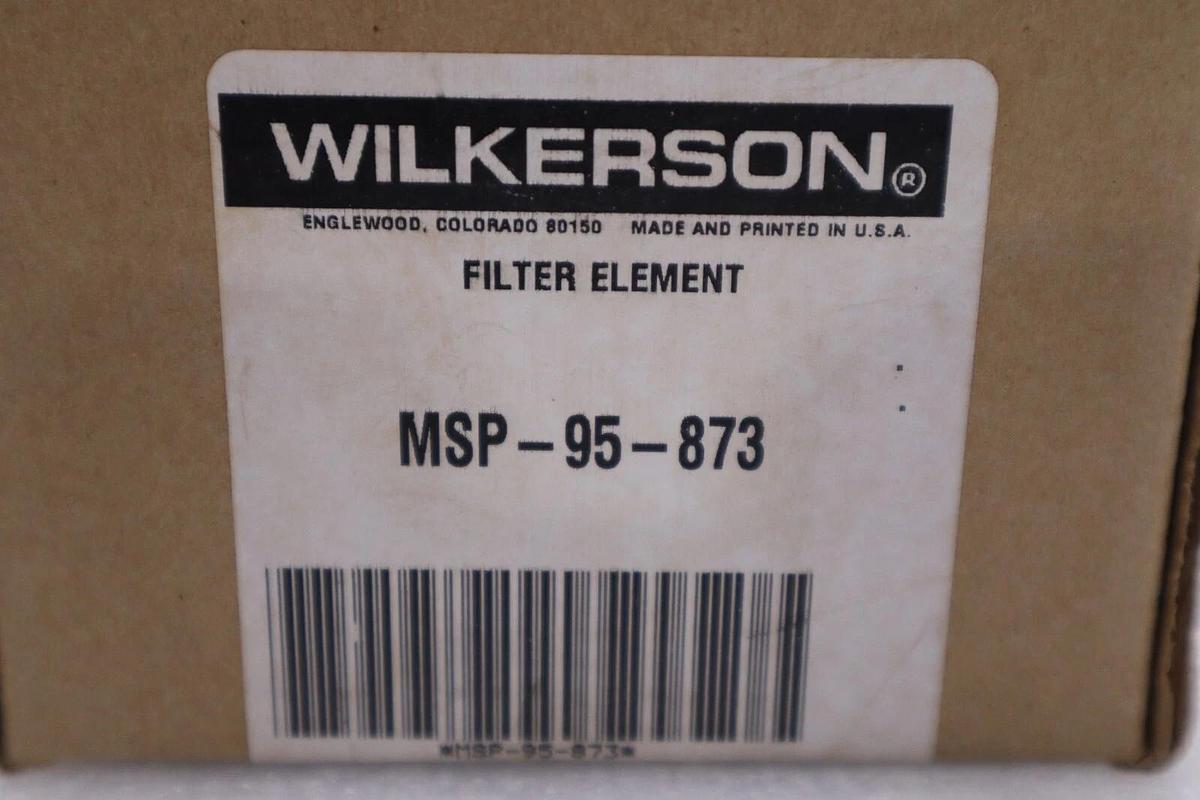 Used NEW Wilkerson MSP-95-873 Filter Element Replacement OEM Equivalent STOCK H381