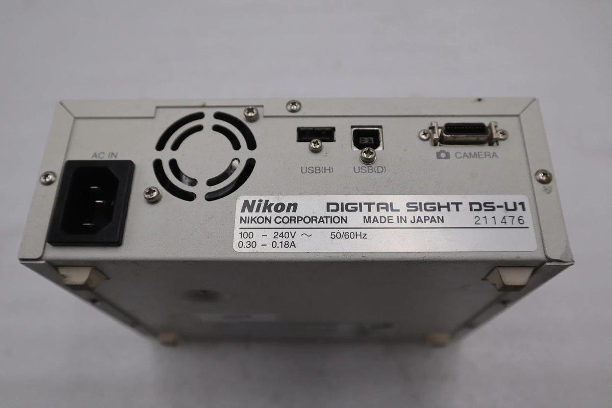 Used Nikon Microscope Digital Sight DS-U1 AS PICTURED STK CC233