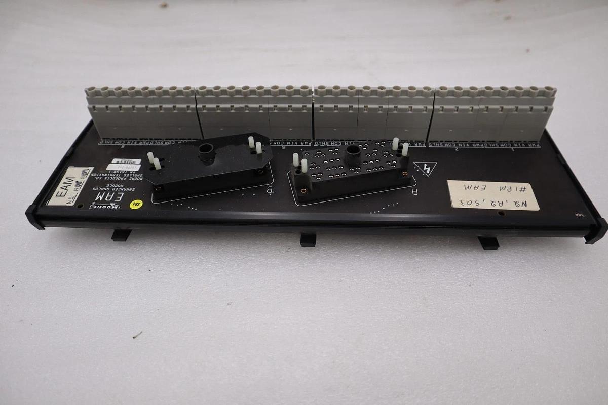 Used Moore EAM ​16190-1-1 Enhanced Analog Module MTA Termination Assembly STK H1492