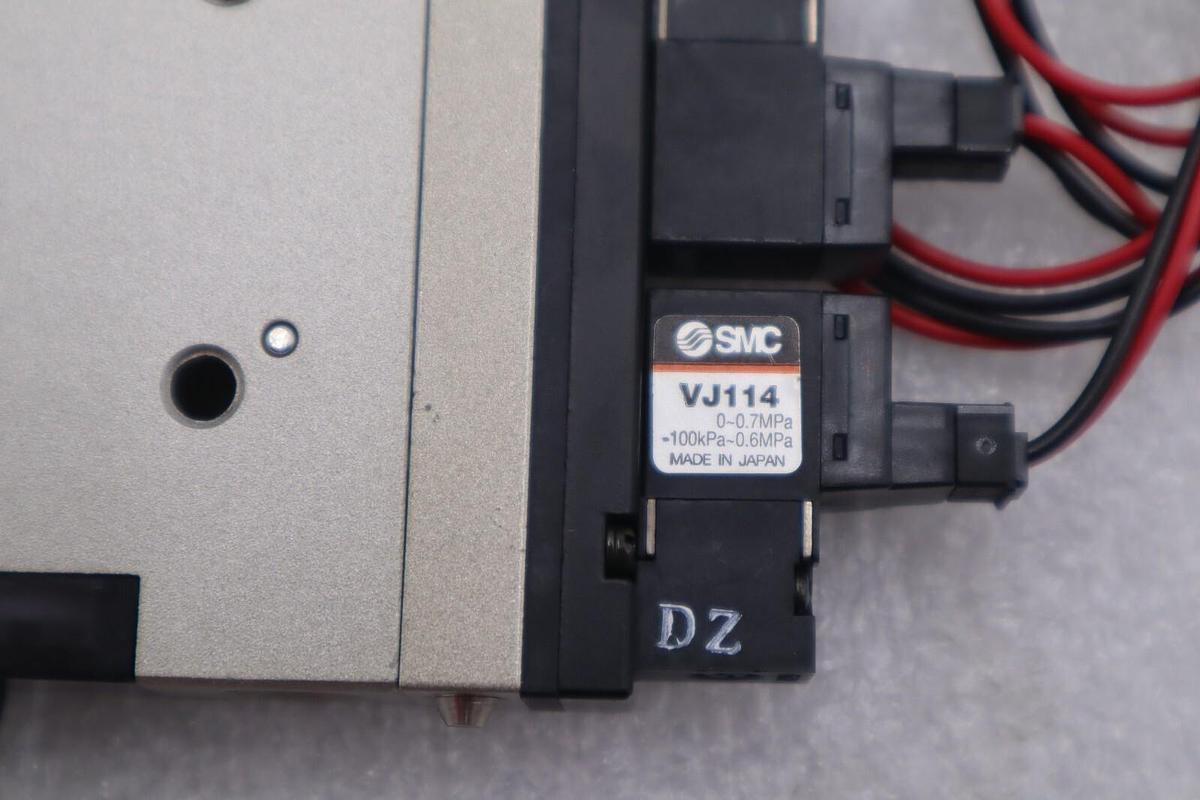 SMC Vacuum Ejector NZM121HT-K5LZ-E15L & VJ114 Solenoid Valve NEW STOCK K-2468