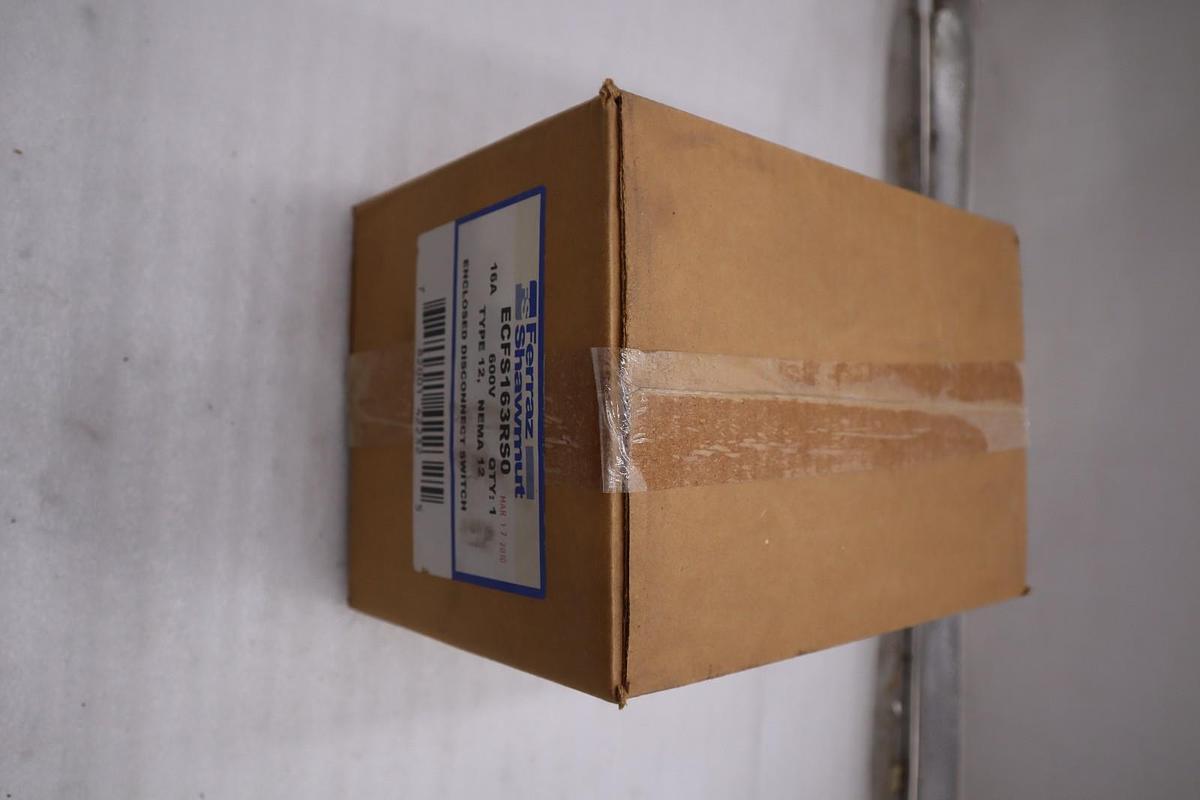 MERSEN FERRAZ SHAWMUT ECFS163RS0 ENCLOSED 508D SWITCH - STOCK GF631