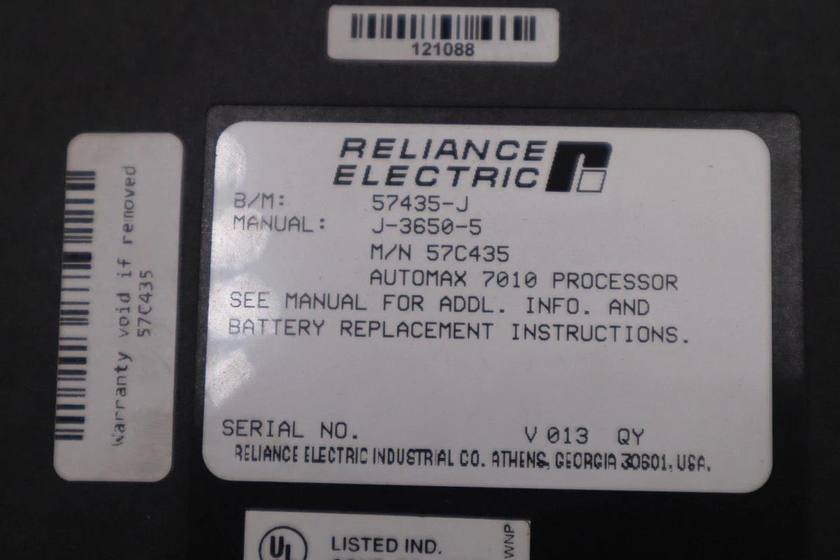 Reliance Electric 57C435 NEW AUTOMAX 7010 PROCESSOR NEW IN BOX STOCK GF-1408