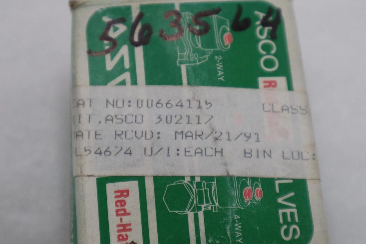 Used NEW Asco 302-117 Rebuild Kit STOCK G919A