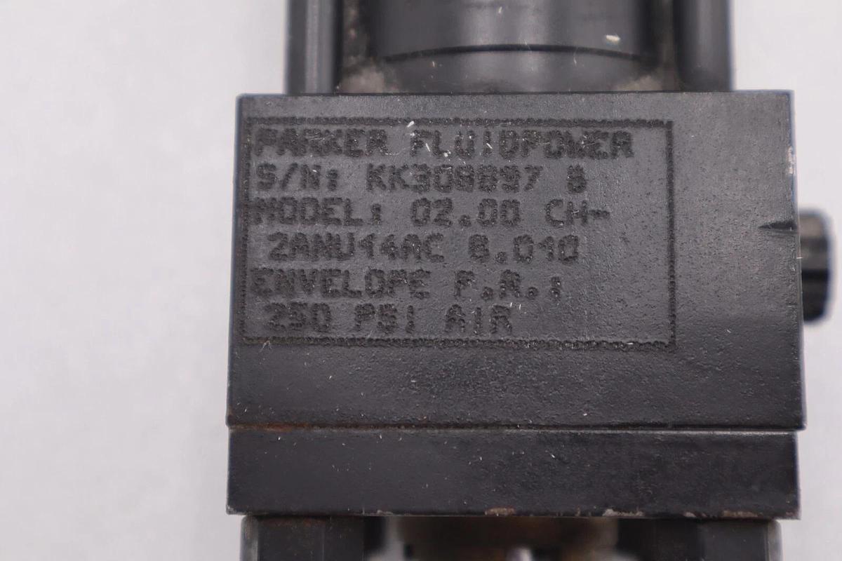 Used PARKER 02.00 CH2ANU44AC 6.010 FLUIDPOWER CYLINDER NEW STOCK #2520