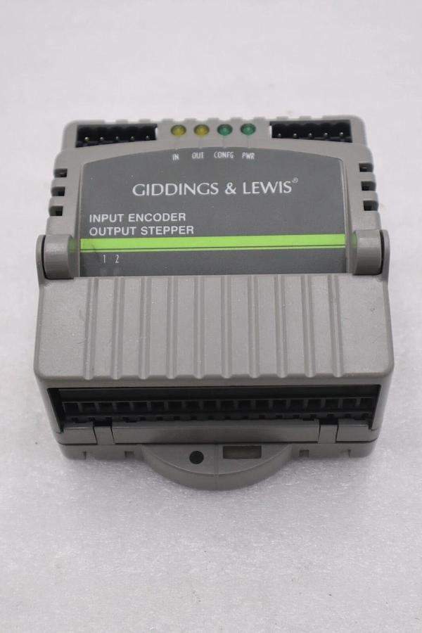 Used GIDDINGS & LEWIS M.1017.3143 R5 STEPPER OUTPUT ENCODER INPUT STOCK 658-D