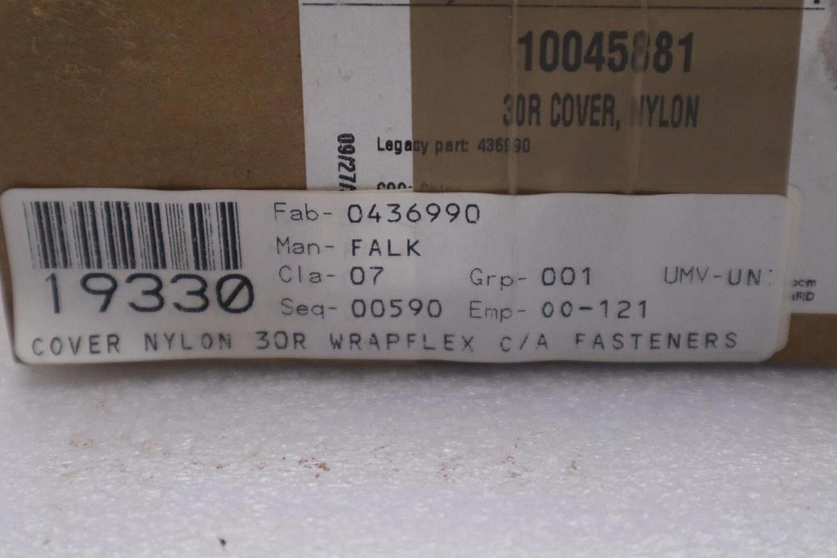REXNORD 10045881 30R COVER NYLON NEW OPEN BOX STOCK GF424A