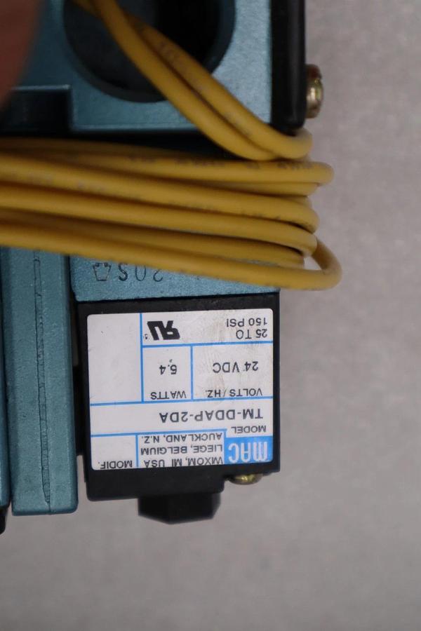 Used NEW MAC VALVES 82A-AA-BAA-TM-DDA5-2DA SOLENOID VALVE 82 SERIES 4-WAY STK H800A