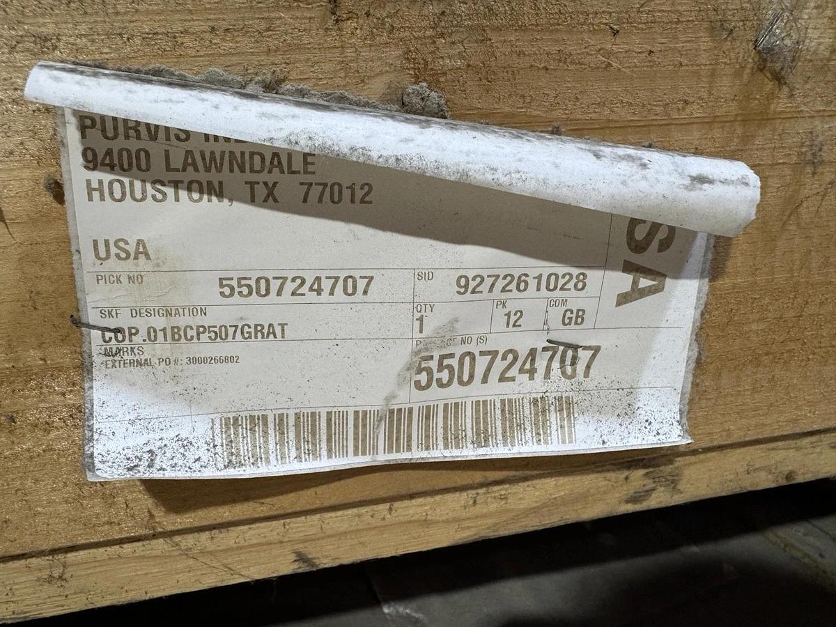 Used NEW SKF COP.01BCP507GRAT/ 01BCP507EXAT COOPER PILLOW BLOCK BEARING STOCK S680