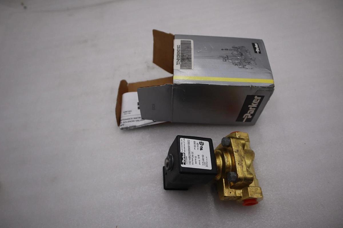 Used NEW IN BOX PARKER 7321HBN2SN00N0D100C2 FLUID CONTROL VALVE STOCK H238A