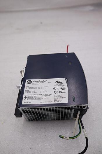 Used ALLEN BRADLEY AB 1606-XLS240E SER A Power Supply 100-240 VAC STOCK L-728-A