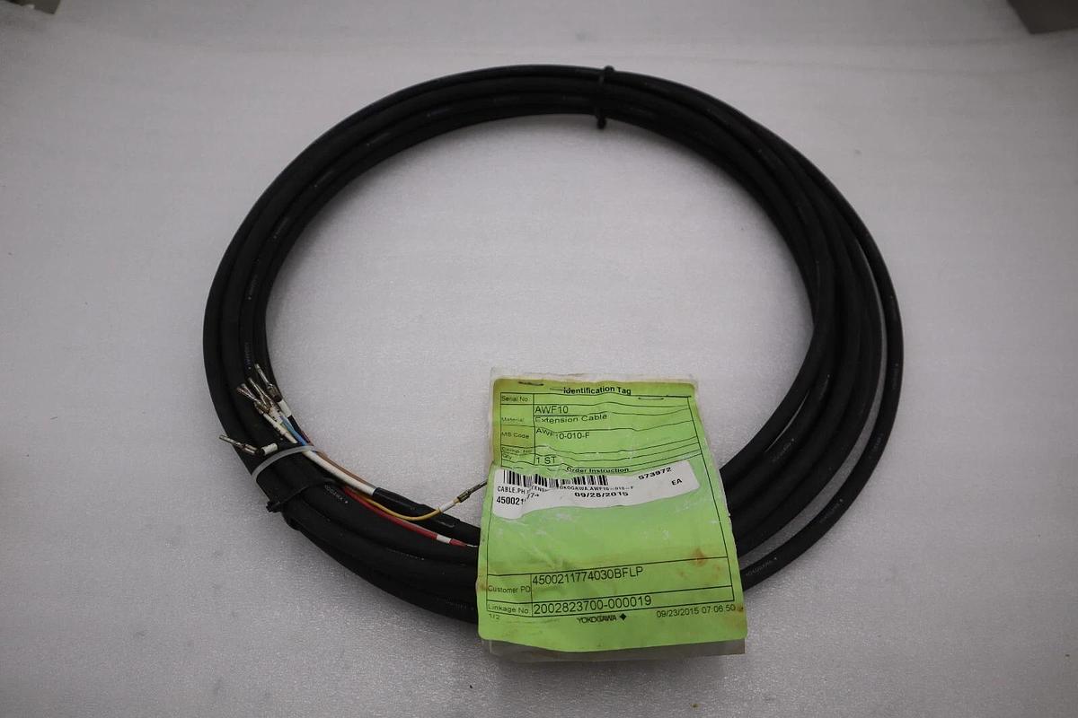 NEW YOKOGAWA AWF10 EXTENSION CABLE AWF10-010-F STOCK G711