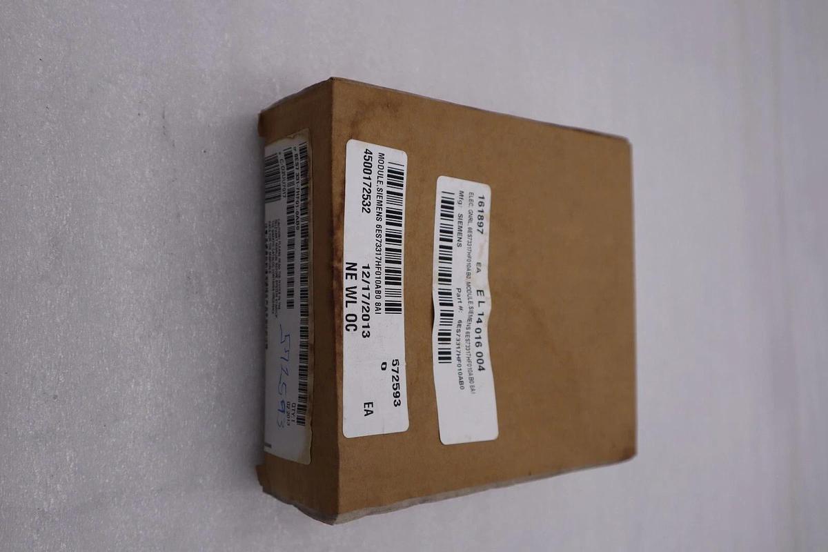 New Sealed Siemens 6ES7331-7HF01-0AB0 6ES7 331-7HF01-0AB0 S7-300 STOCK G384A