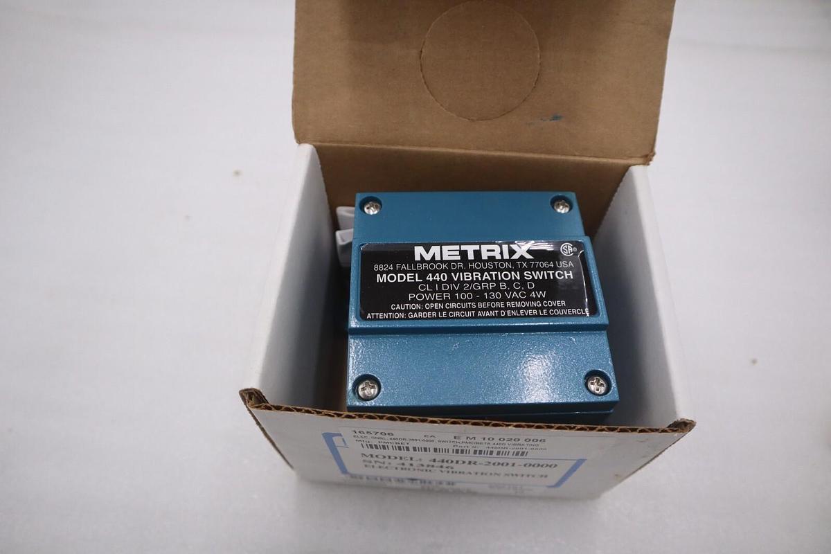 METRIX VIBRATION 440DR-2001-0000 / 440DR20010000 (BRAND NEW) STOCK G694