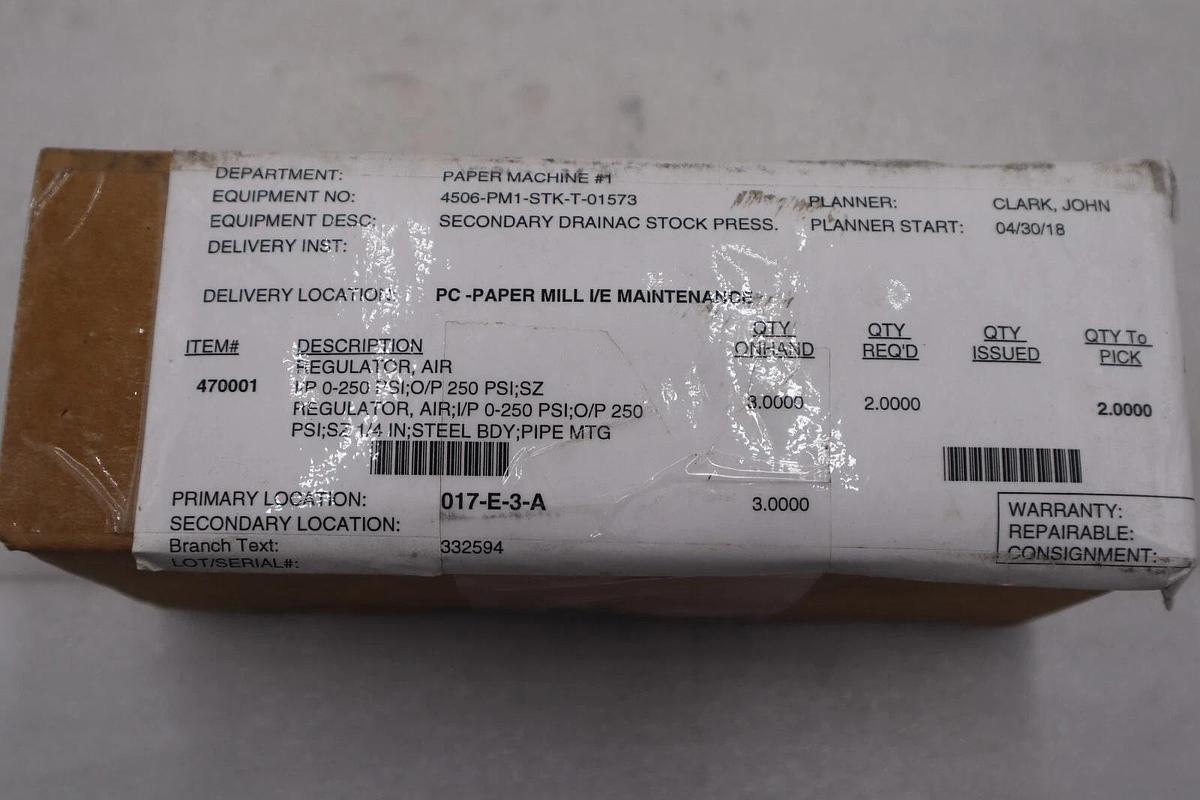 Used FAIRCHILD INDUSTRIAL PROD 14222E / 14222E (BRAND NEW) STOCK 3970