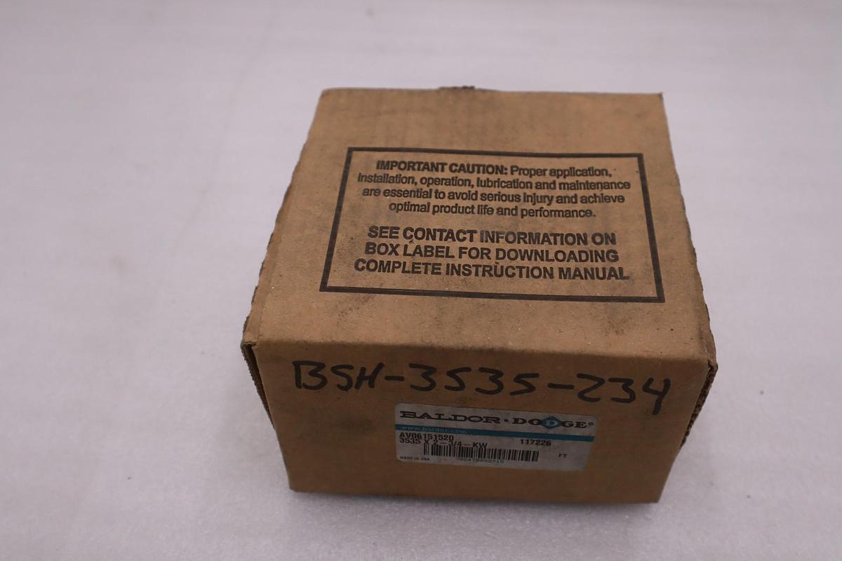 Used DODGE 117226 3535X2-3/4KW NEW OPEN BOX STOCK GF647