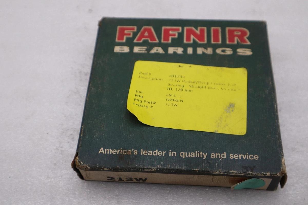 Used 213W Fafnir New Single Row Ball Bearing STOCK L242CC