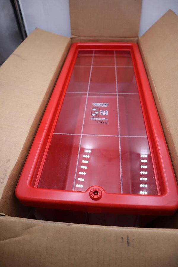 CATO 105-20 RRC RED PLASTIC FIRE EXTINGUISHER CABINET 20 LB - BRAND NEW - 3133CC
