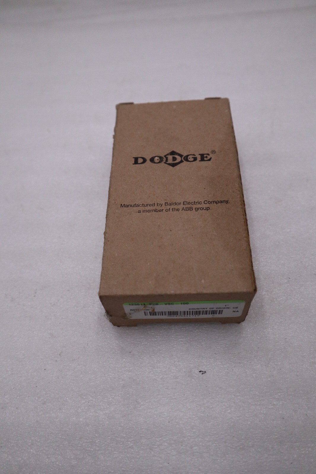 NEW IN BOX Dodge F2B-VSC-100 123611 Flange Mount Ball Bearing 1" Bore STK H581A