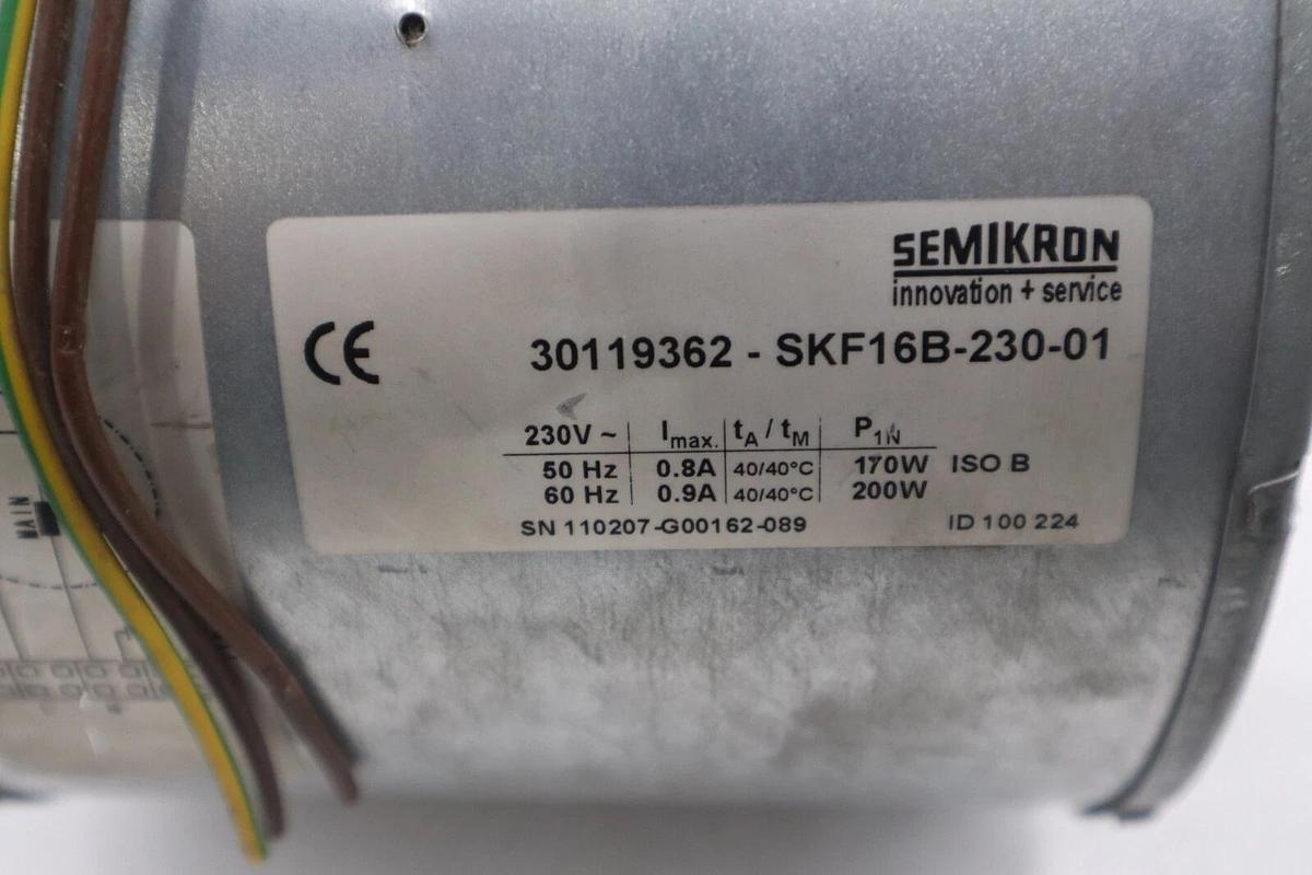 Used SEMIKRON 30119362-SKF16B-230-01 STOCK 5962
