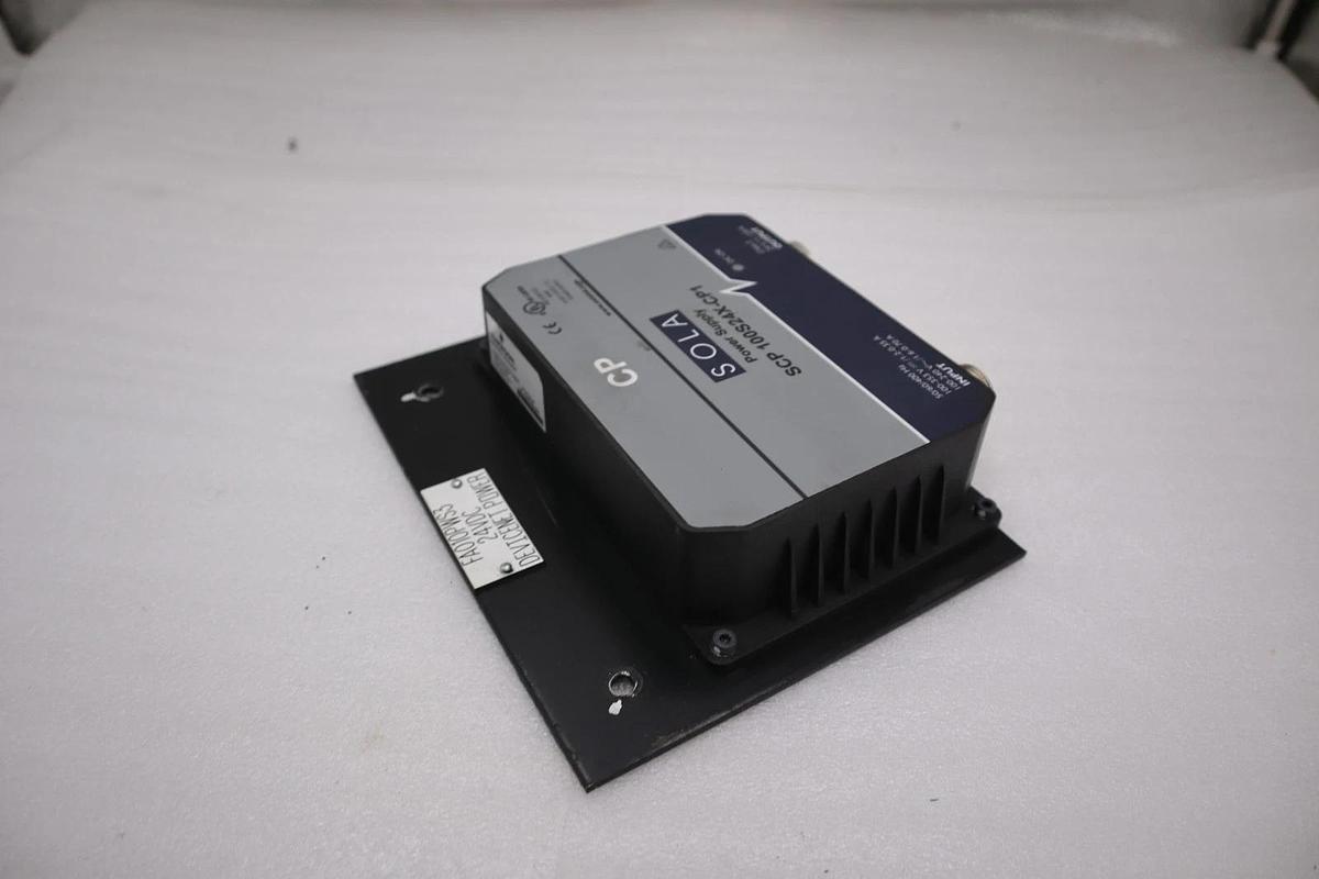 Used Sola Power Supply SCP 100S24X-CP1 PH10160199 SCP100S24X-CP1 STOCK H1713