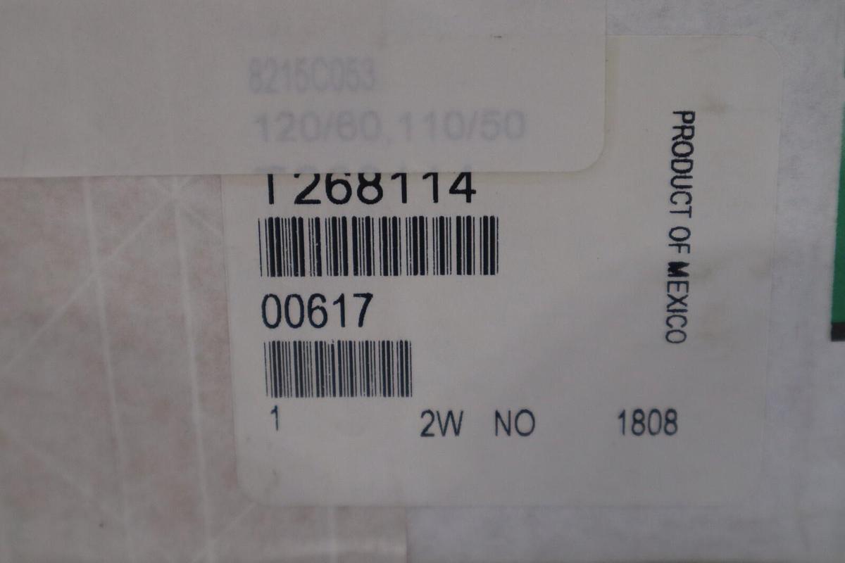 NEW ASCO 8215C53 SOLENOID VALVE 120/60 VAC 50/60Hz STOCK G510