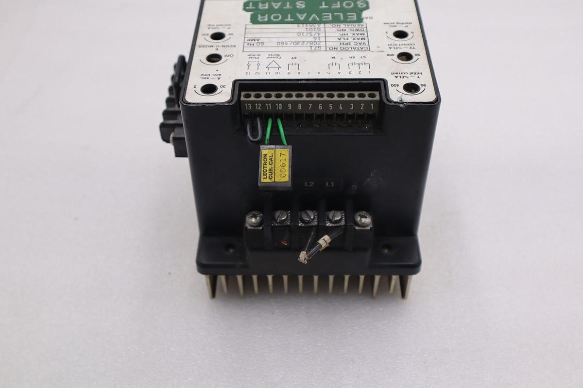 Used BALDOR / LECTRON G71 208/230/460 60Hz 16A SOLID STATE MOTOR CONTROL STOCK 2061