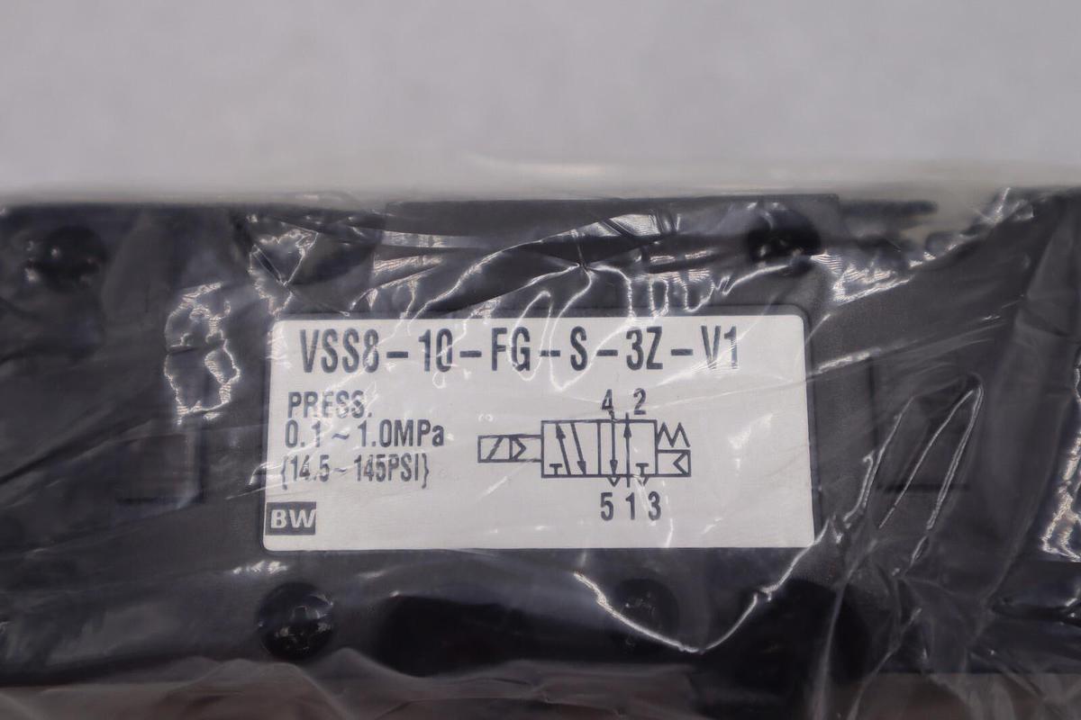 Used SMC VSS8-10-FG-S-3Z-V1 / VSS810FGS3ZV1 (NEW) STOCK K-2478