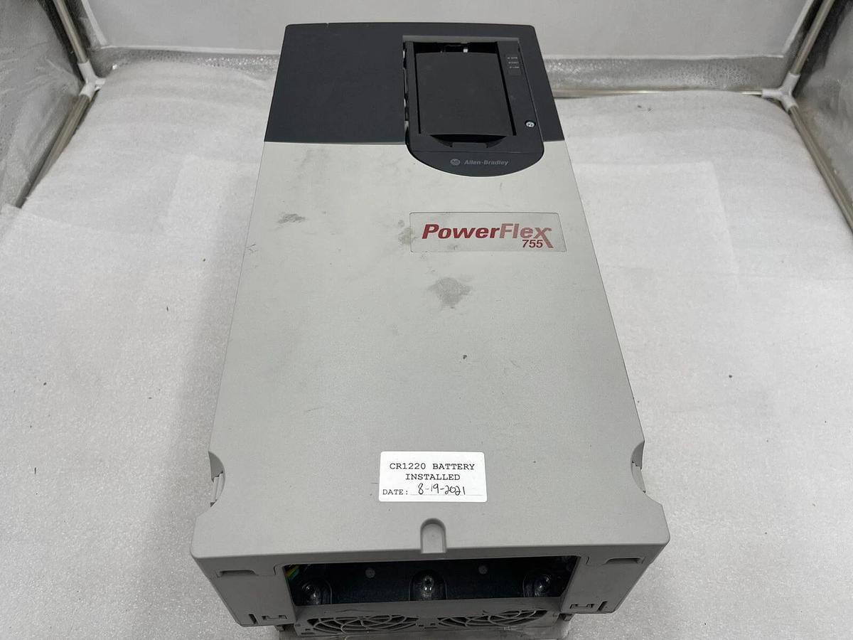 Used ALLEN BRADLEY POWERFLEX 755 20G11FD065AA0NNNNN SER. A F/W 14.004  STOCK 3167