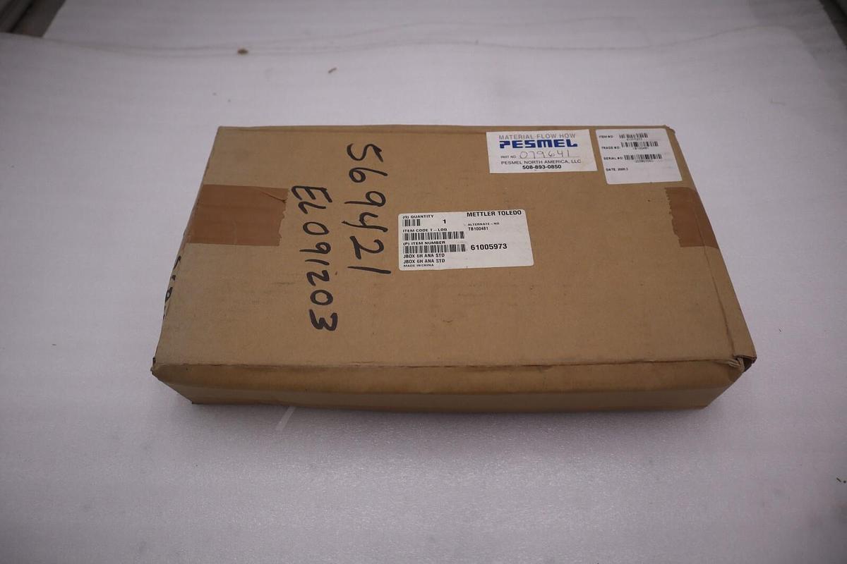 METTLER TOLEDO JBOX 6H ANA STD TB100481 / 61005973 NEW IN BOX STOCK G530