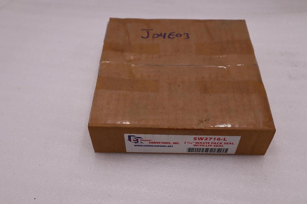 Used Conveyors Incorporated SW2716-L 2 7/16 WASTE PACK SEAL W/LIPSEAL STOCK H1192