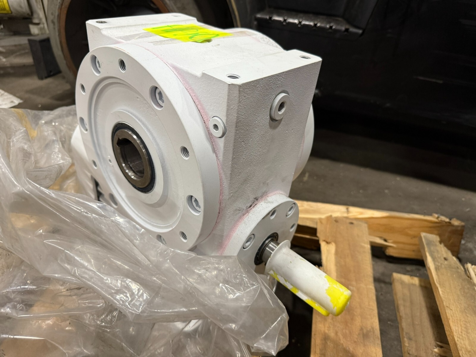 Used ZAE Antriebs Systeme 9121270131 TYP: E 100 G 1300/11 NO: 577211 / 005 WORM GEAR