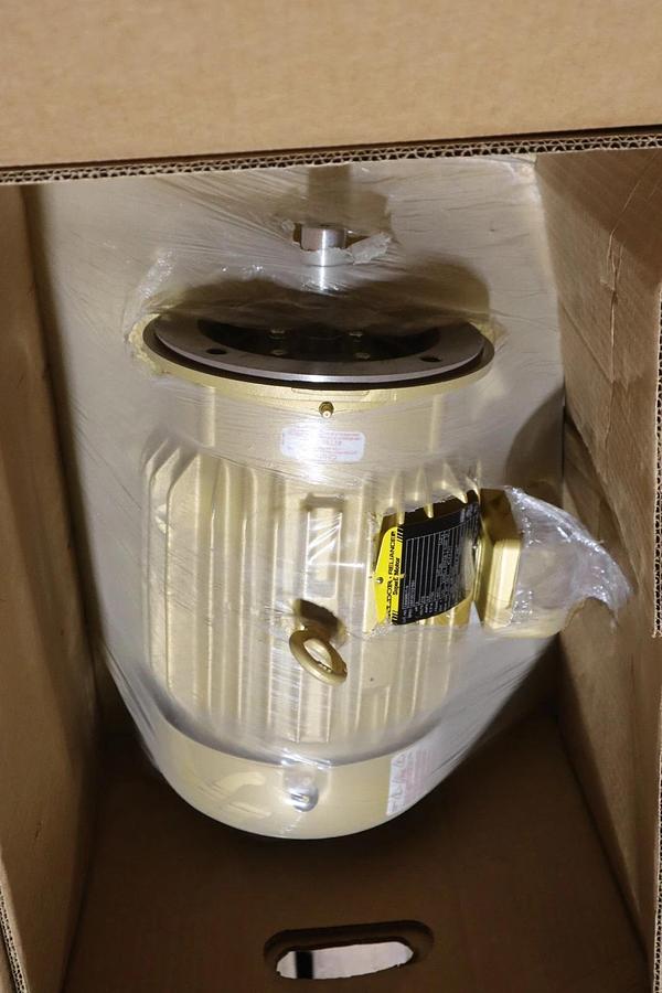 Used ABB CEM3661T-5 MOTOR THREE PHASE TOTALLY ENCLOSED C-FACE FOOT MOUNTED #SGF60