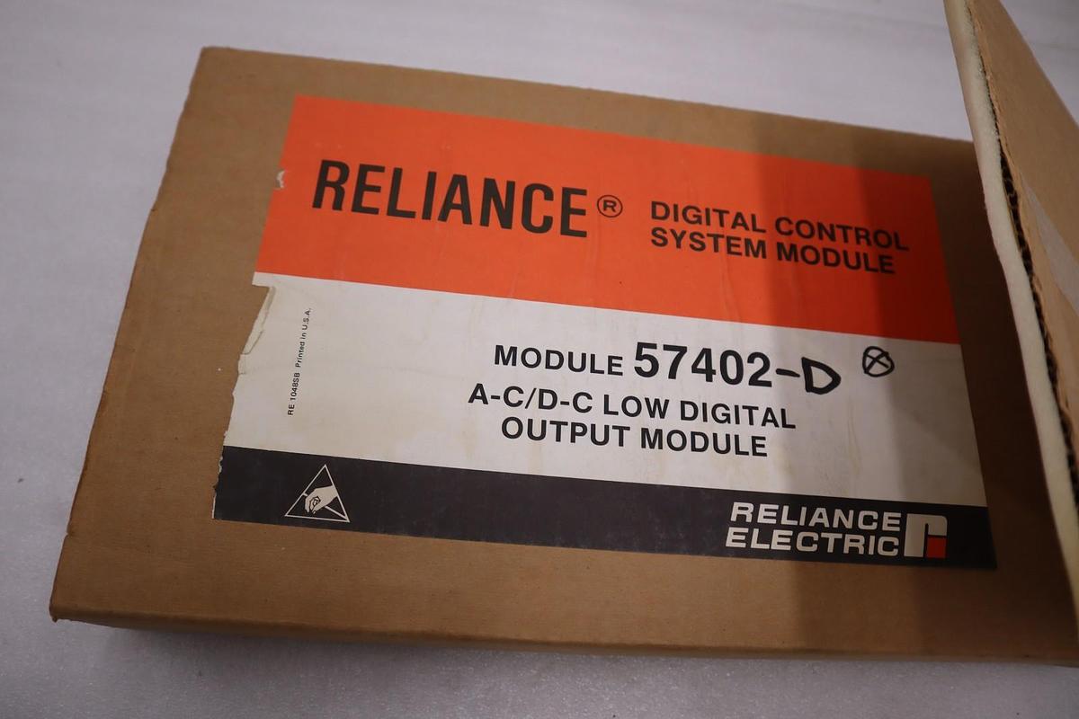 Reliance Electric 57402-D Low Digital Output Module - NEW IN BOX - STOCK 832B