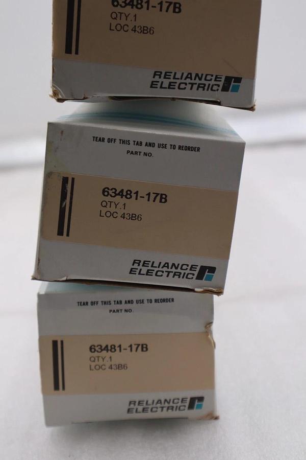 Used RELIANCE ELECTRIC ADJUSTABLE RESISTOR 63481-17B #L-815