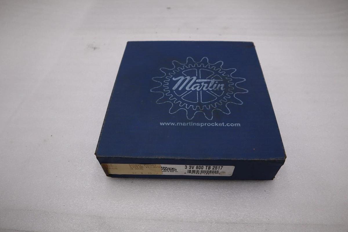 Martin 3-3V-800-TB-2517 V-Belt Sheave 3 3V 800 TB 2517 NEW STOCK 4915CC