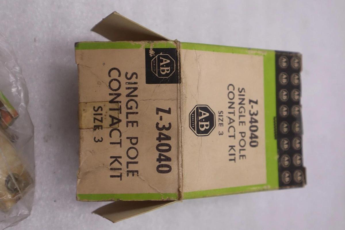 NEW OPEN BOX AB ALLEN BRADLEY Z-34040 SPARE PARTS KIT STK K3984CC