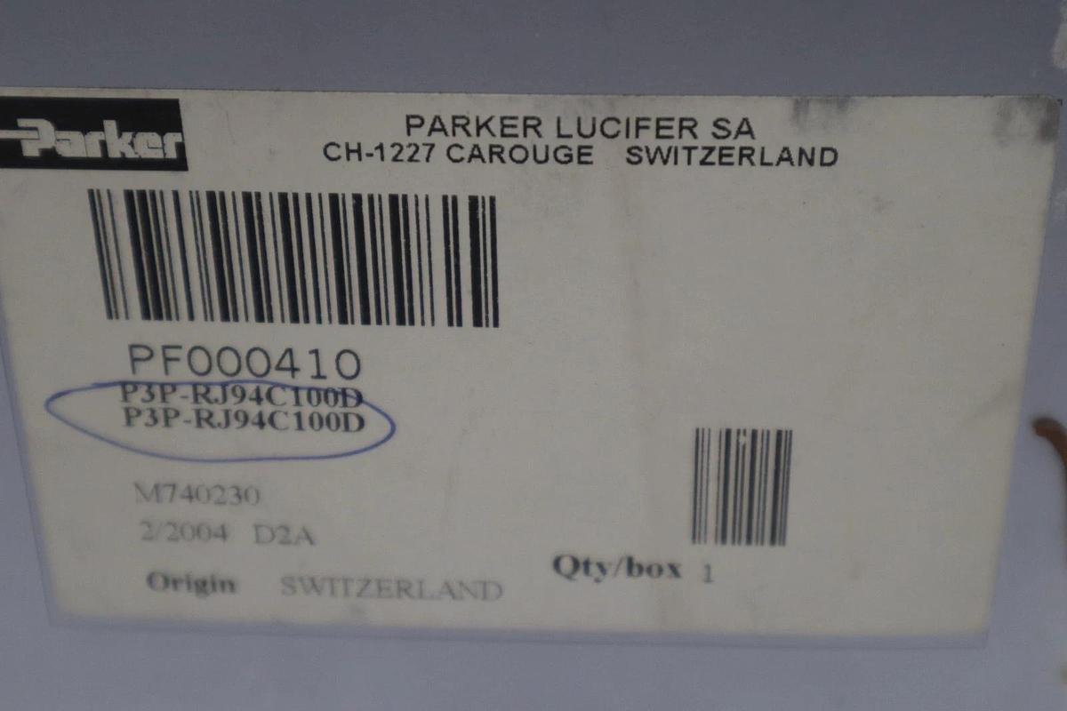 Used PARKER P3P-RJ94C100D REGULATOR FUNCTIONAL REPLACEMENT - STOCK GF576
