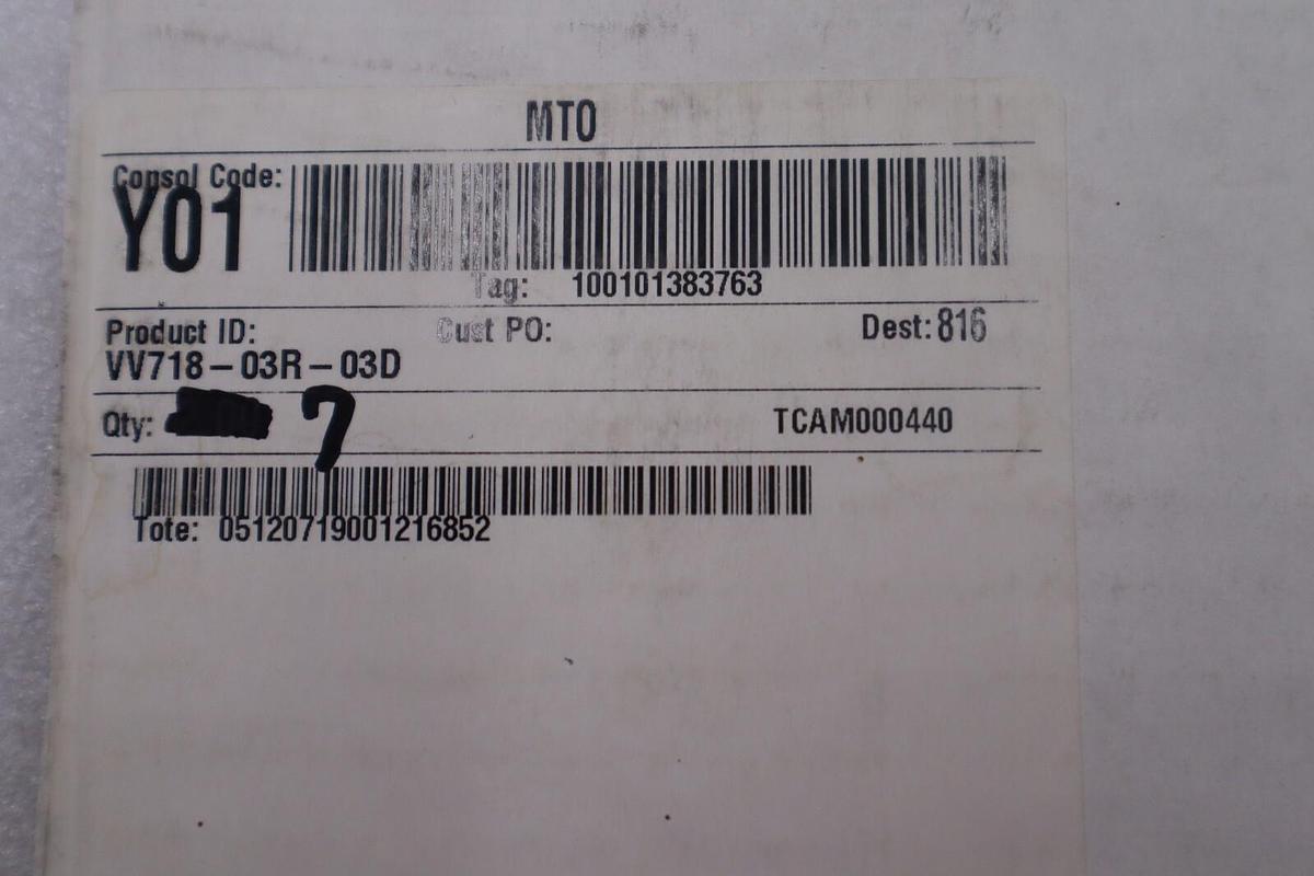 SMC VV718-03R-03D GENUINE SEVEN AVAILABLE #S-308