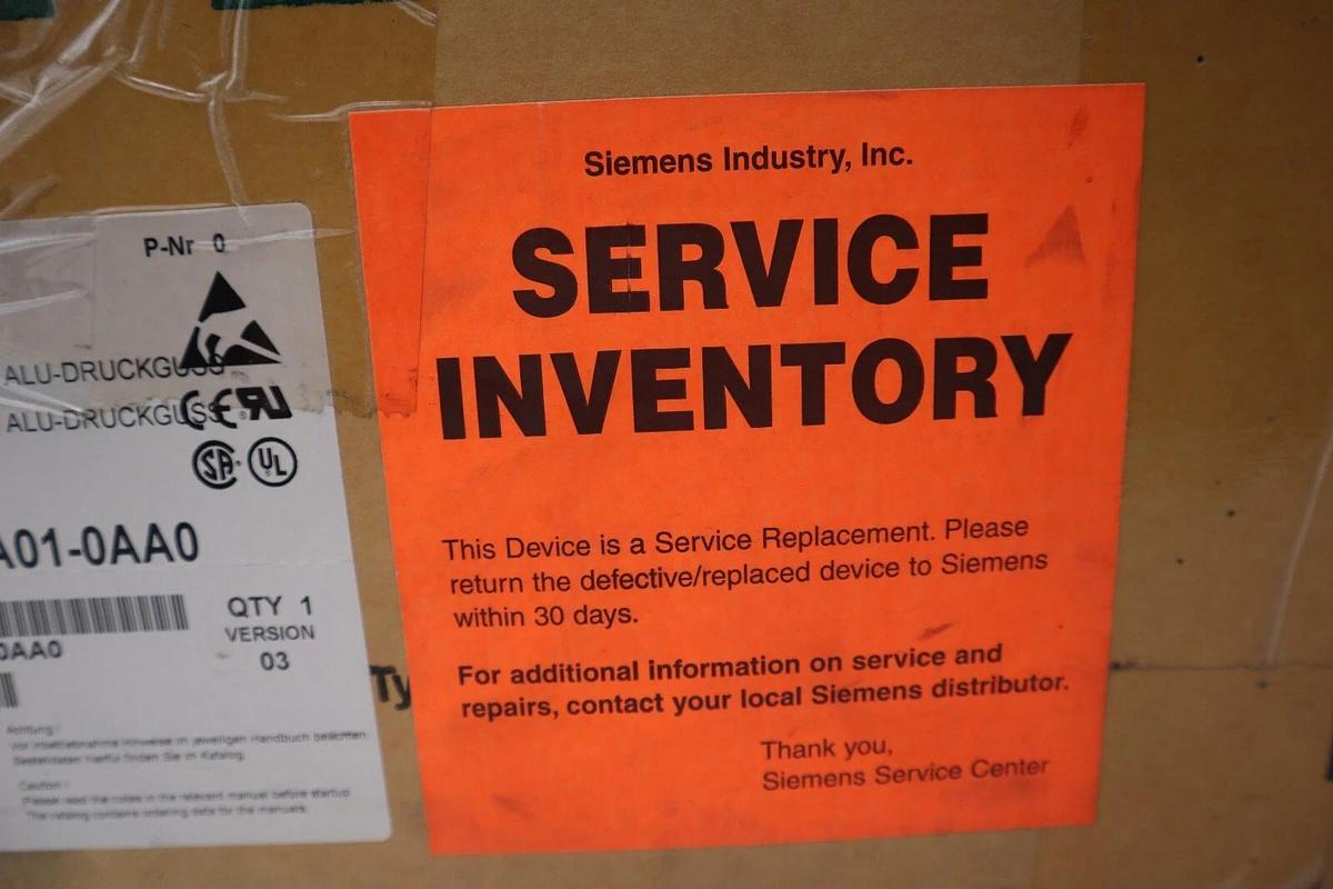 Used NEW Siemens 15" Touch Panel 6AV7671-4AA01-0AA0 VERSION 03 STOCK 5124