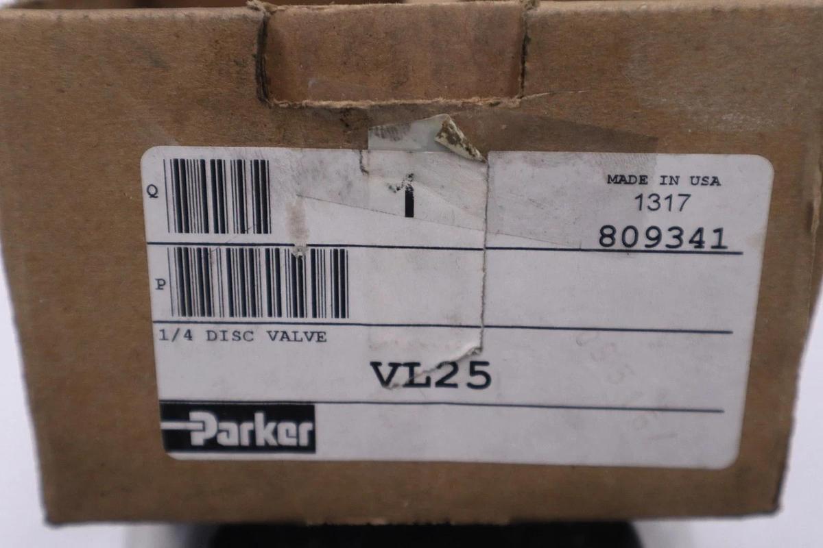 NEW OPEN BOX Parker VL25 4-Way / 3-Position Pneumatic Control Valve STK L219CC