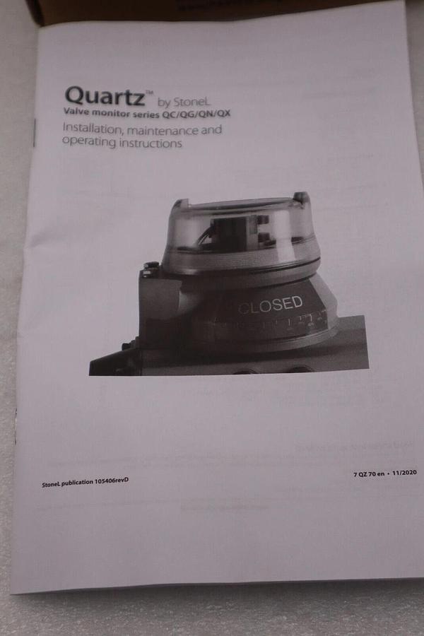 Used NEW STONEL QX2VB02SDM VALVE CONTROL SWITCH STOCK G115A