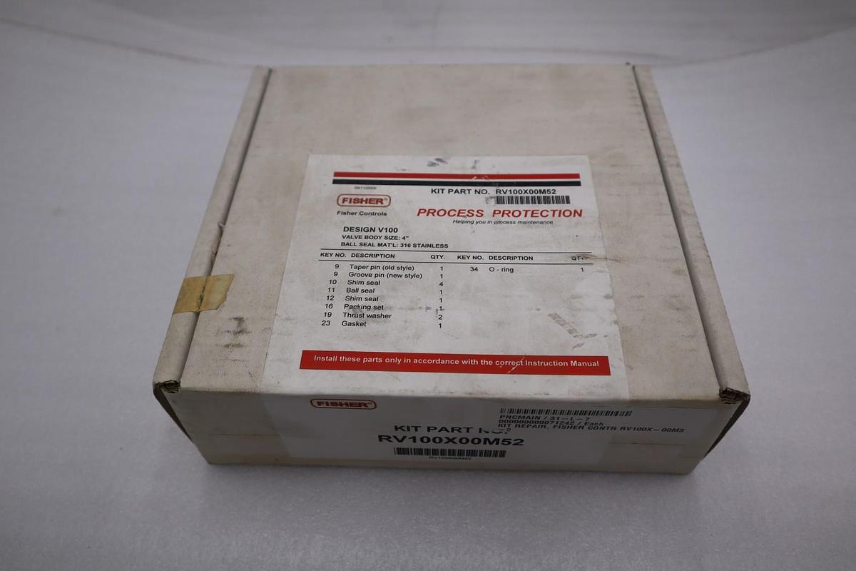 FISHER RV100X00M52 REPAIR KIT NSMP - STOCK GF258A
