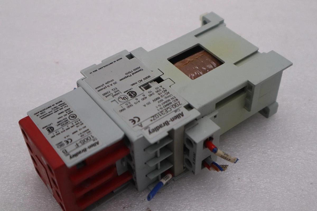 Used ALLEN BRADLEY 700S-CF440DJC SAFETY CONTROL RELAY 8 POLE 24VDC STOCK 5089