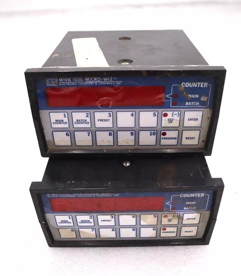 Used ELECTRONIC COUNTERS & CONTROLS MWB1106A MICRO-WIZ #4086