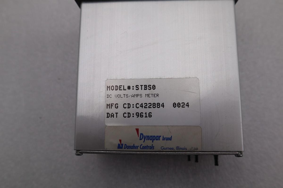 Used DYNAPAR STBS0 PANEL METER STOCK 4300