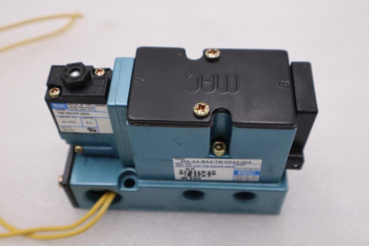 NEW MAC VALVES 82A-AA-BAA-TM-DDA5-2DA SOLENOID VALVE 82 SERIES 4-WAY STK H1465
