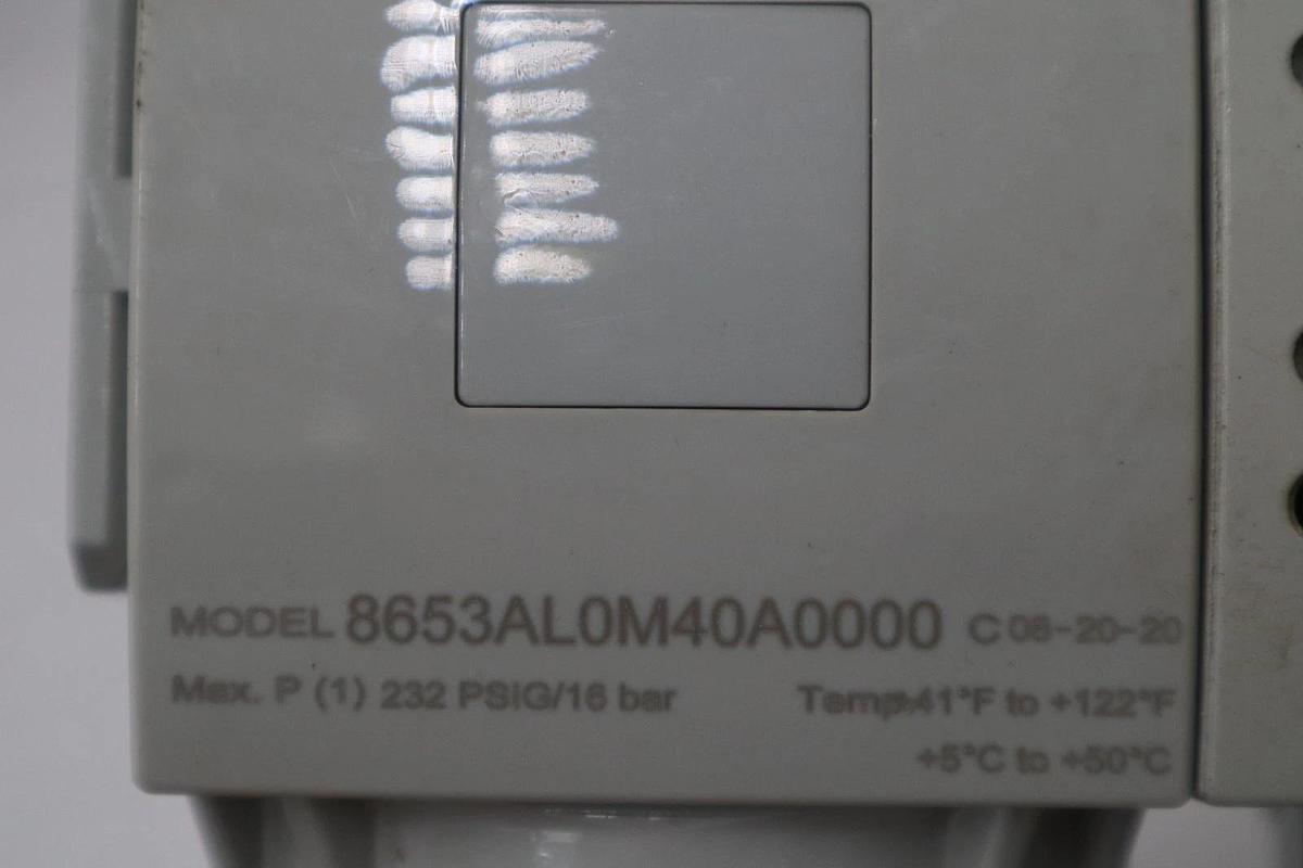 Used SET OF 4 - ASCO 8653AL0M40A0000 1/2" Pneumatic Lubricator – STOCK GF999