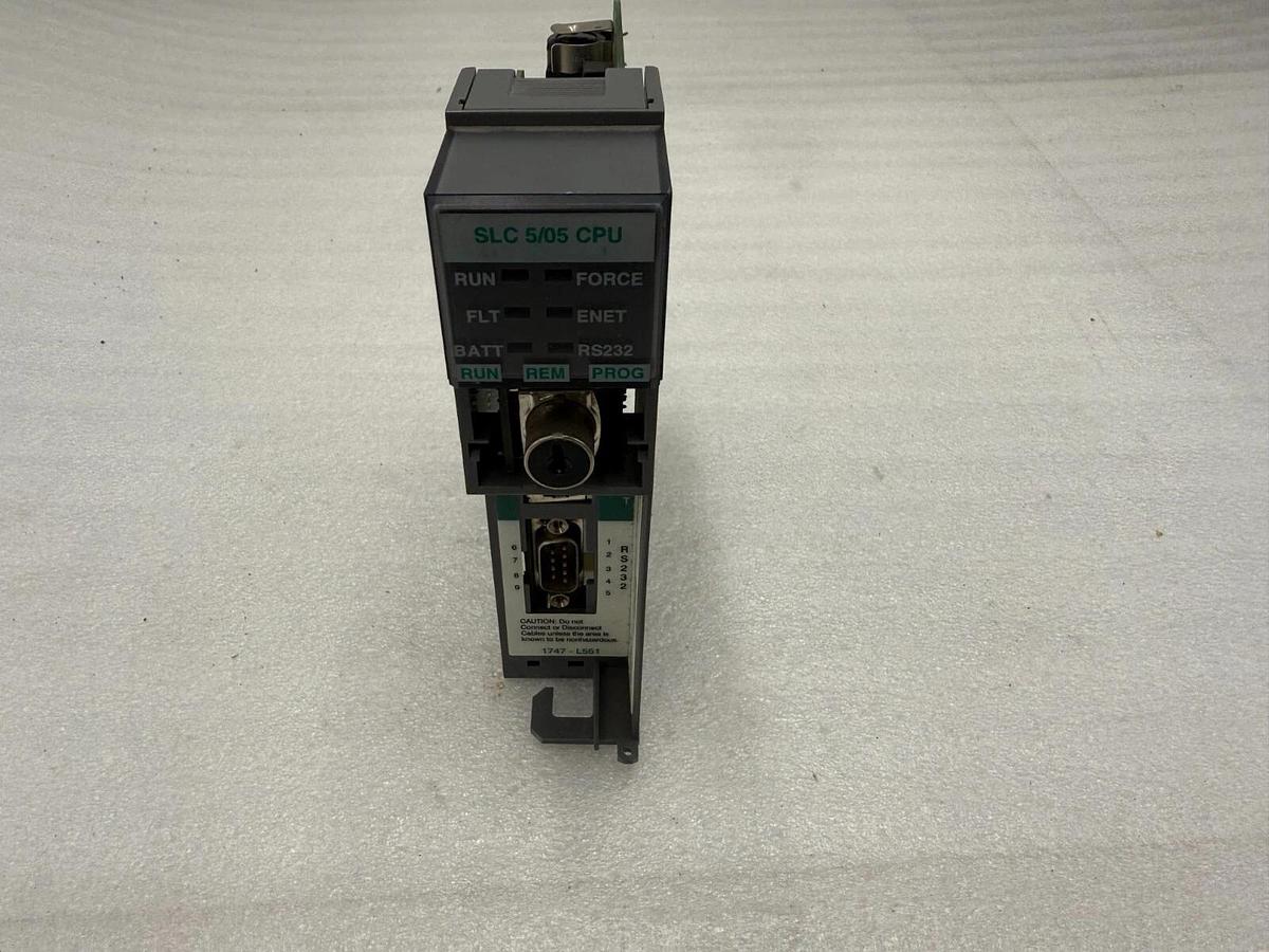 Used Allen Bradley 1747-L551 SLC 500 SLC 5/05 CPU Processor Controller Ser A STOCK H1